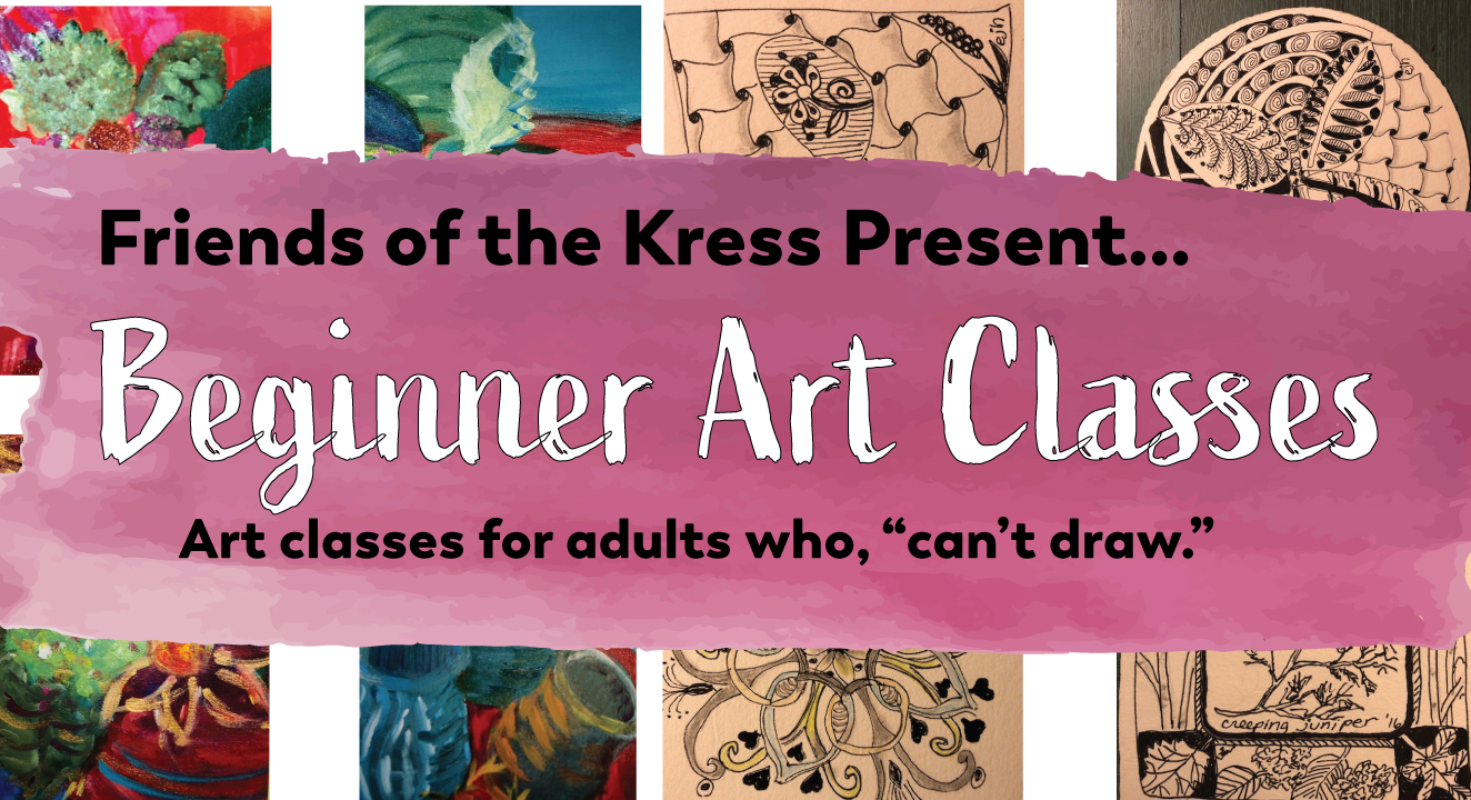Beginning Art Classes for Adults - Kress Pavilion